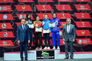 Athletes of Kazakhstan won prizes at the Asian Championship