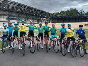 Cyclists prepare for international competitions