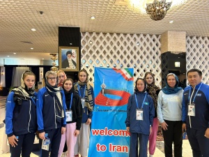 Athletes arrived in Tehran to participate in the Asian Winter Championships