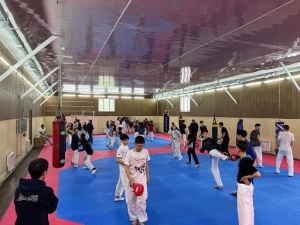 In Almaty, in the department of taekwondo, training camps are held among cadets