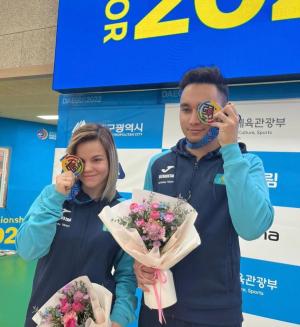 Yunusmetova Irina and Rakhimzhan Valery became silver medalists