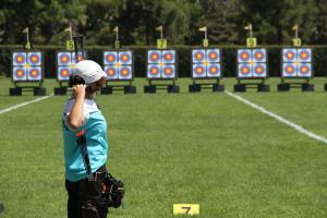 The third stage of the Archery World Cup is currently taking place