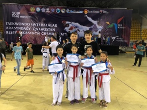 Our Taekwondo athletes won four medals