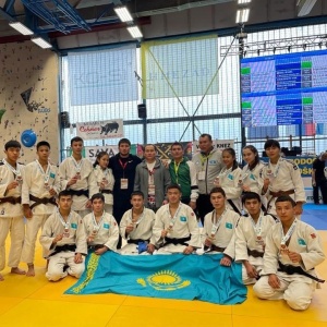 Athletes of the "Nur - Sultan Olympic Training Center" of the judo department among cadets took part in the European Cup competition in Hradec (Slovenia)