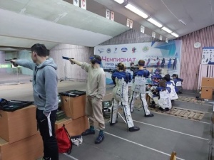 In the city of Almaty, a training camp for general and special physical training is being held at the bullet shooting department