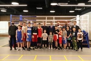 Boxing hall opened at Qazaqstan Athletics Sports Complex