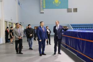 Chairman of the Committee for Sports and Physical Culture Esenali R.B. visited two objects of the Center