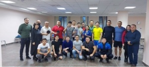 On November 12, 2021, a table tennis tournament was held among the employees of the "Nur-Sultan" Olympic Training Center"