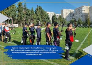 The city of Alanya (Turkey) hosts the 1st stage of the World Cup in archery. Athletes of the OTC participate in this event at the expense of (DRS)