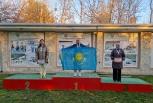 At the international rowing tournament, athlete Polyanina Angela won gold