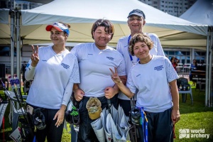   КАЗАХСТАНСКИЕ СТРЕЛКИ ИЗ ЛУКА ЗАВОЕВАЛИ БРОНЗУ НА ЧЕМПИОНАТЕ МИРА В ЮЖНОЙ КОРЕЕ