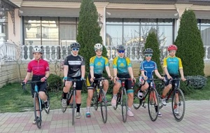 Athletes are preparing for international road cycling competitions