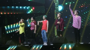 Ninety one performed with K-POP stars in Astana