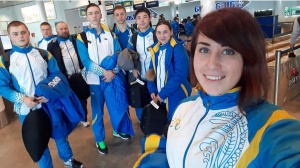 The national team of Kazakhstan in Kuala Lumpur for the Asian Championships on the track