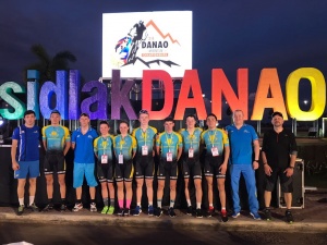 Kazakhstan team is at the Asian Championships in Danao.