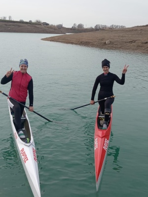 In the city of Tashmore (Uzbekistan), athletes of the Central Training Center of the kayaking and canoeing department undergo training camps on special physical training before the Championship