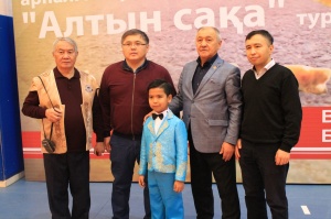 The opening ceremony of the republican tournament on asyk atu "Altyn saka"