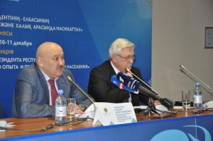 “Improving the tests of the First President of RK – the Leader of the Nation - by international experience and promotion among the population” press-conference