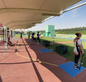 In the city of Doha (Qatar) a training session on SFP is taking place in preparation for the Asian Championship in skeet shooting