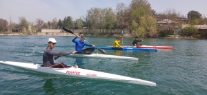 In Tashmor, athletes conduct training camps in kayaking and canoeing