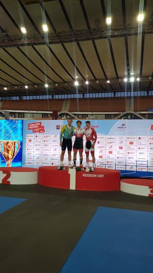 Cyclist Daniyar Shayakhmetov set a record at international competitions