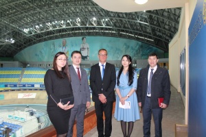 Our center was visited by the vice-president of the International Federation of Canoeing and Canoeing ICF