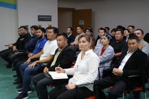 A talk on fighting corruption was held at the center