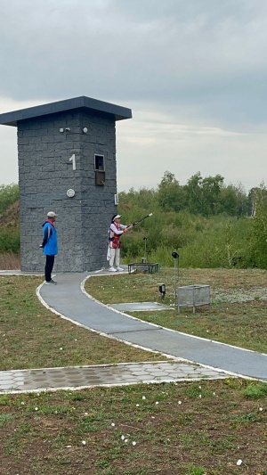 Athletes of the clay shooting department "OTC" Astana "take part in a training camp for special physical training in preparation for international competitions in the city of Astana