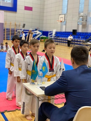 Pupils of the center passed certification in taekwondo