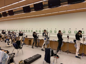 Athletes of the Center in Kuwait conduct training camps in bullet shooting