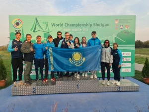 KAZAKHSTAN SHOOTS BRONZE WINNERS OF THE LICENSED WORLD CHAMPIONSHIP IN CROATIA!